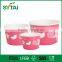 ice cream bowl container size and lid