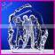 Sandblasting Glass Souvenir Crystal Ornament Iceberg