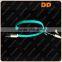 new 2016 gold plated USB 2.0 2 in 1 zipper glowing in the dark USB cable