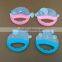 animal shaped teether/ ring-down baby teether/pp silicone teethers