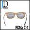 Custom Logo Square Laminated Wood Eyeglasses Polarized Wooden Sunglasses