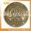 custom metal university engraved 3d coin