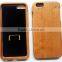 2015 Handmade real wood case for iphone 6 ,for iphone 6 wood case