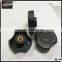 Plastic knob with brass insert