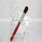 New design Red wooden face mask brush,Round foundation brush