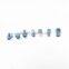 Custom Colors Irregular Shape Brass Eyelet and Grommets For Canvas
