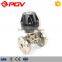 Good quality JIS10K flange connection cast steel pneumatic diaphragm valve
