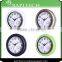 10 Inch built in Thermometer and Hygrometer Garden Plastic Clock