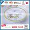 custom melamine dinner set with divided plated for wholesale