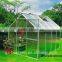 Small PC-sheet Covered garden greenhouse,indoor aluminum mini greenhouse,European style cheap greenhouse