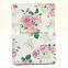 Elegant Leather Case For iPad 6 air 2 ,Flower Printing Case For Tablet IPad 6