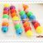 Lovely expression Non-toxic plastic haw shaped 7 Colored Crayons