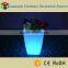 Waterproof LED garden furniture battery operated illuminated LED flower pot planter
