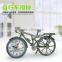 Classic Europen Alarm Clock With Bicycle Shape,Retro Style with Bike Outline