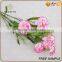 colorful carnation artificial flowers long stem