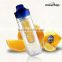 Hot new plastic fruit infuser water bottle portable,Amazon best selling shake bottle wholseale