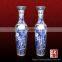 Antique blue and white high hell ceramic vase flower wholesale