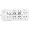 Pisen 1.8m 6ft Cable One Switch Child Protection Euro Plug 8 Outles Power Strip