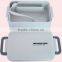 1.4LFood Grade Rectangle Two layer plastic Lunch Box With spoon