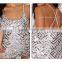 2016 Sexu Back Open Shiny Silver Sequin Bodycon Mini Evening Dress