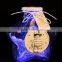 2016 colorful glass wishing bottle cheap women style washing bottle for young lady