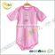 Wholesale plain cotton high quality lace onesie bodysuit for baby
