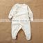 2017 Spring Long Sleeves Baby Infants Romper Stripe Pattern Natural Colored Cotton Bodysuit Jumpsuit Onesie Wear Clothes
