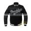 Customize High Quality Baseball Black Style School College Varsity Letterman Fleece Team Mens Unique Design Sport Cotton Jackets