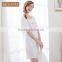 2017 New Qianxiu white casual style dress female sex sleepwear