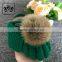 Hand Knitted Fur Pom Poms Fashion Wholesale Moccasins Cheap Soft Baby Shoes Booties