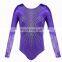 NT16097 Long Sleeve Rhinestones Leotards for Girls. Gymnastics Leotards. Costumes Dress for Girls
