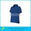Bright Royal Blue Polyester Cool Dry Zipped Woman's Golf Shirts