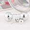 Double - sided Pearl Earrings Candy Color Spherical Fnacy Stud Earrings
