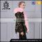 China factory used pink fur coats womens fur jacket