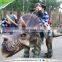 KAWAH Coin Operated Kids Ride Machine Life-size Robotic Dinosaur Rides