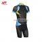 Sublimation custom new design quick dry fabric 3D Padded Bicycle cycle clothing