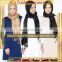 2029# Middle east cotton plus size islamic clothing long muslim turkish wholesale women's crew neck sweatshirt tunic tops dress