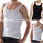 Mens Slimming body shaper vest slim belly buster underwear compression vest