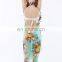 The Heavens Blue Green, Frosted Mint Sarong