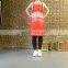 custom logo printed waterproof 100% Polyester carton work kitchen waist apron