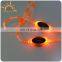 Mixed color glowing jump rope LED skipping rope for night exercise