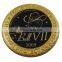 Custom souvenir chinese gold plated metal coin