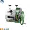 Stainless steel high juice rate Surgance juice machine Sugar-cane juice extractor machine for sale
