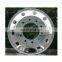 22.5*9 semi tubeless steel 10 hole truck wheels