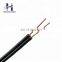 Top quality slim 1 pair 2 cores telephone cable