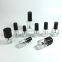 5ml 8ml 10ml 12ml 15ml Transparent Clear Empty Nail Polish Bottle with Black Cap Glass Bottle with Brush