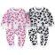 0-24M Baby Knit Rompers Comfortable Newborn Leopard Baby Girl Romper Autumn Infant Baby Boy Romper