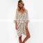 Plus size Knit Beach Cover up Pareo Beach Swimsuit Cover up Sarong Robe Plage Bikini cover up Swimwear Beach Tunic Cover-up