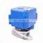 220V brass valve DN15 DN20 DN25 2 way valve bsp thread CWX-25S 3 wire cr03 motorized brass valve