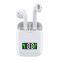 Double Sided Wireless Headset Portable Bluetooth Earphones with Charging Case
